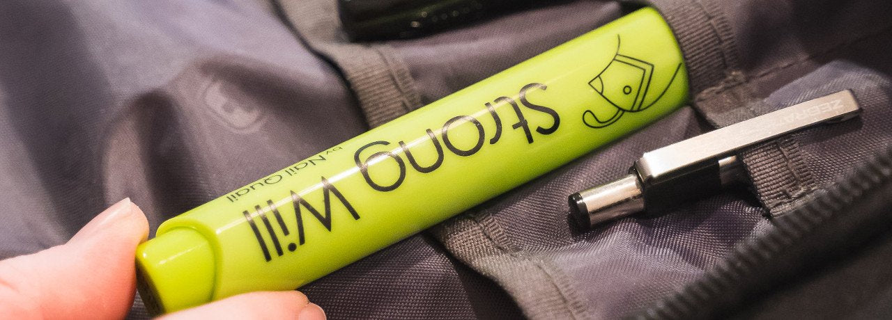 Nail Quail Strong Will anti-nail biting in backpack